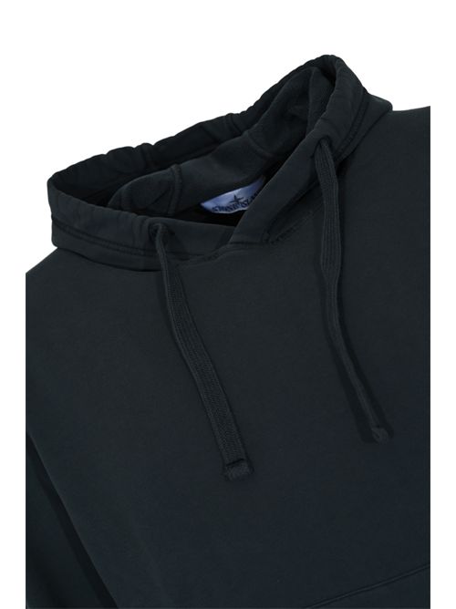 Felpa 6100062 in cotone organico Navy Blue STONE ISLAND | 6100062S0051V0020